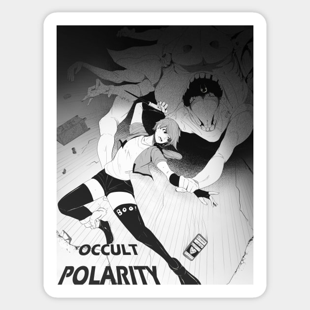 Occult Polarity Sticker by Grumpysheep